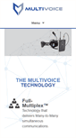Mobile Screenshot of multivoice.com